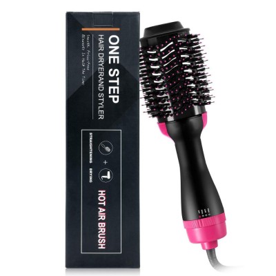 Private Label Negative Ion Hair Straightener Curler Comb Hair Dryer and Volumizer Brush