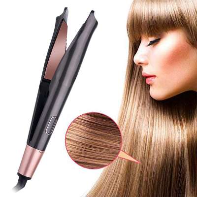 2020 Products 2 in 1 Electric Hair Curler Hair Straightener Brush Professional Flat Iron Hair Straightener